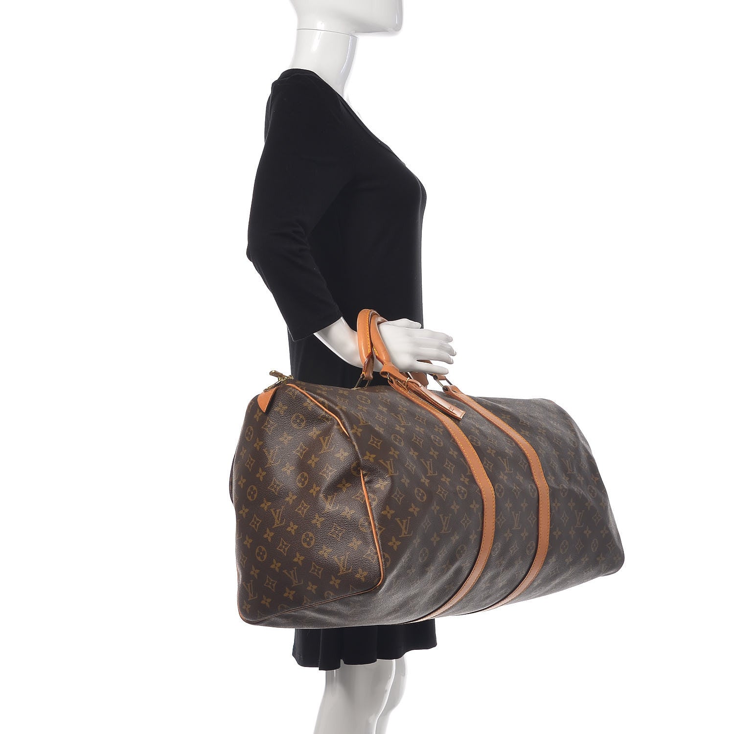 Louis Vuitton Monogram Keepall 55 2 of 17