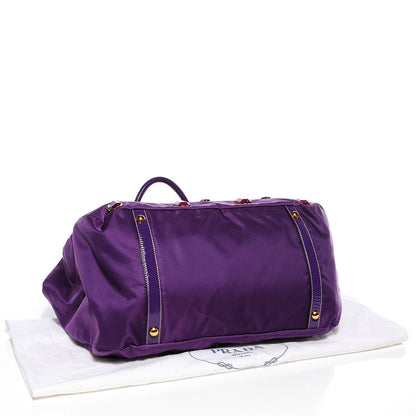 Prada Tessuto Nylon Pietre Jeweled Tote Anemone 4 of 9