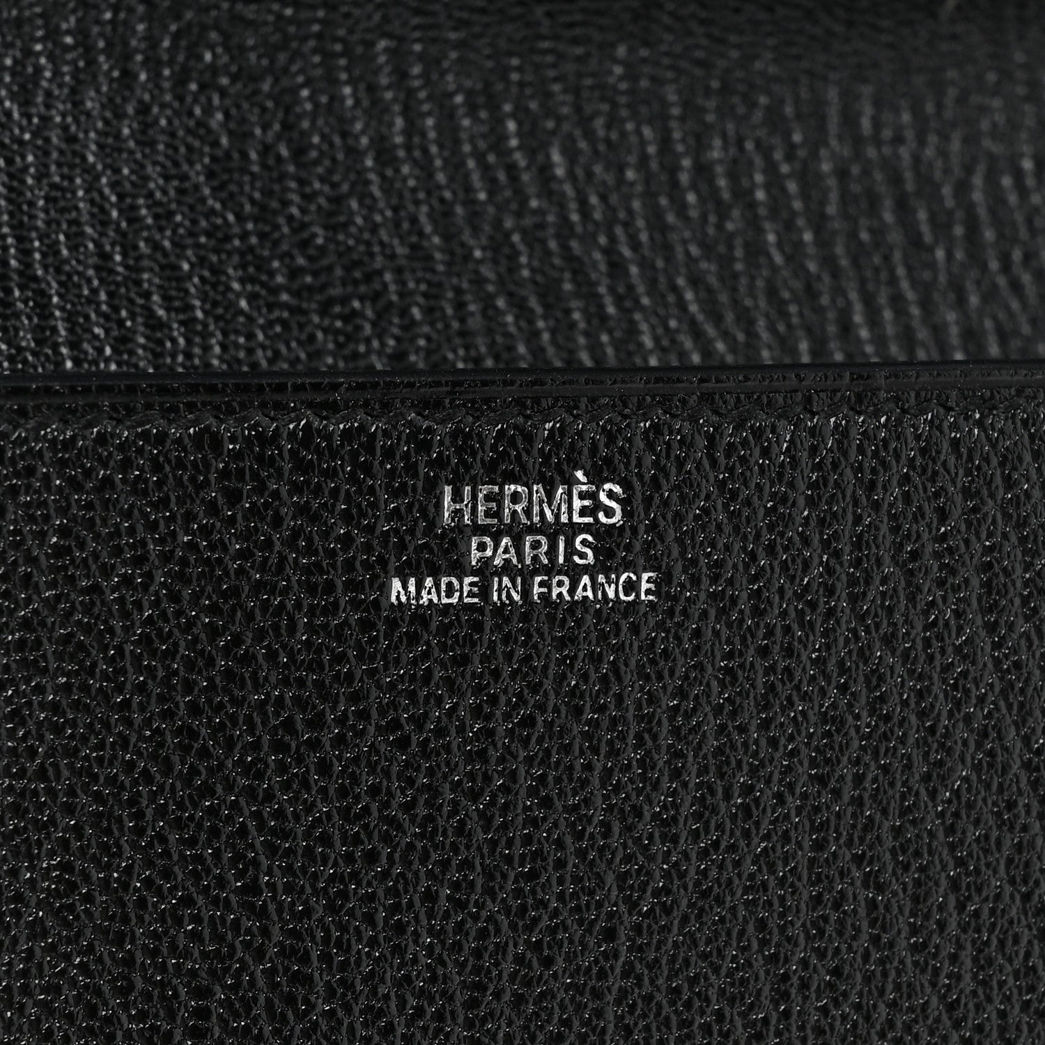 Hermes Chevre Mysore Medor 23 Clutch Black 6 of 12
