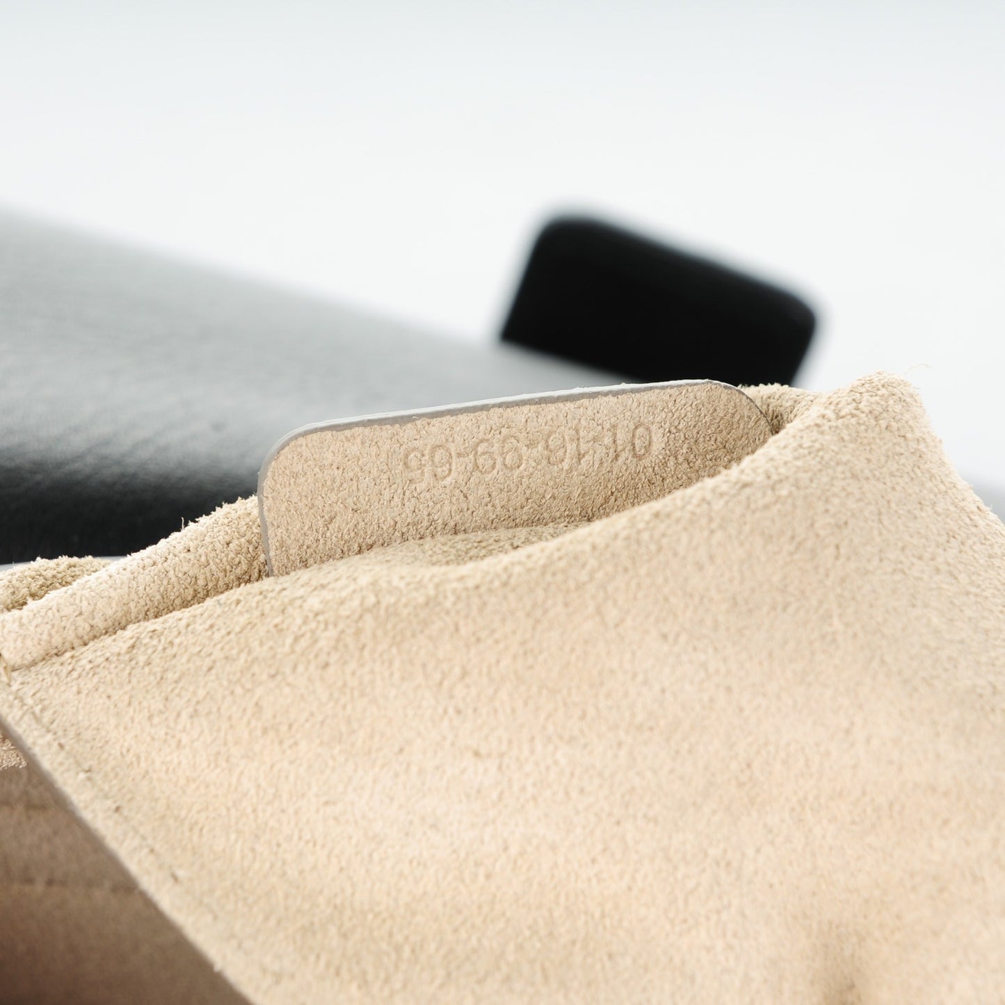 Suede Calfskin Small Faye Shoulder Bag Black