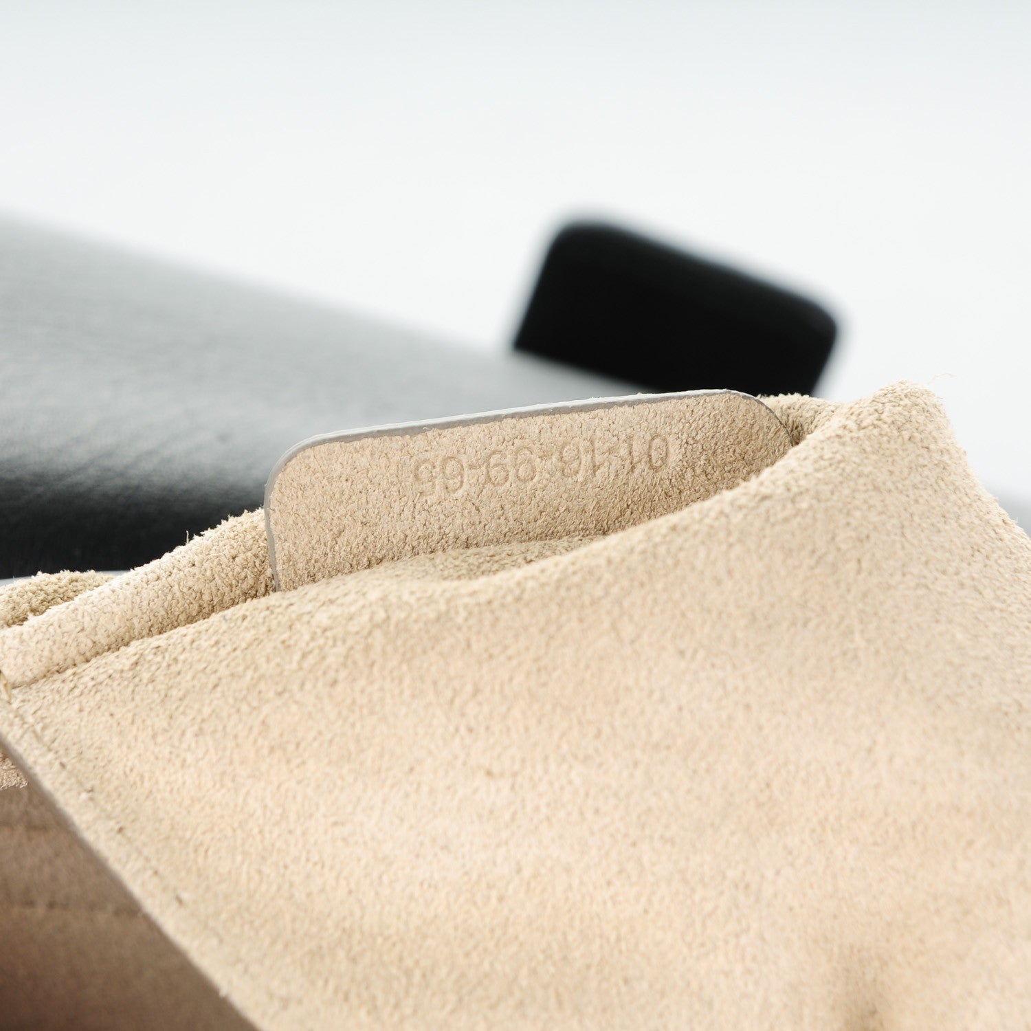 Chloe Suede Calfskin Small Faye Shoulder Bag Black 7 of 8