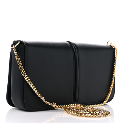 Fendi Vitello Grace Matte Fendigraphy Wallet On Chain Black 4 of 11