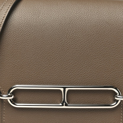 Hermes Evercolor Verso Mini Sac Roulis Beige De Weimar Bleu De Malte 8 of 10