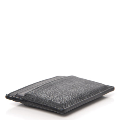 Gucci GG Supreme Monogram Card Holder Black Grey 4 of 6