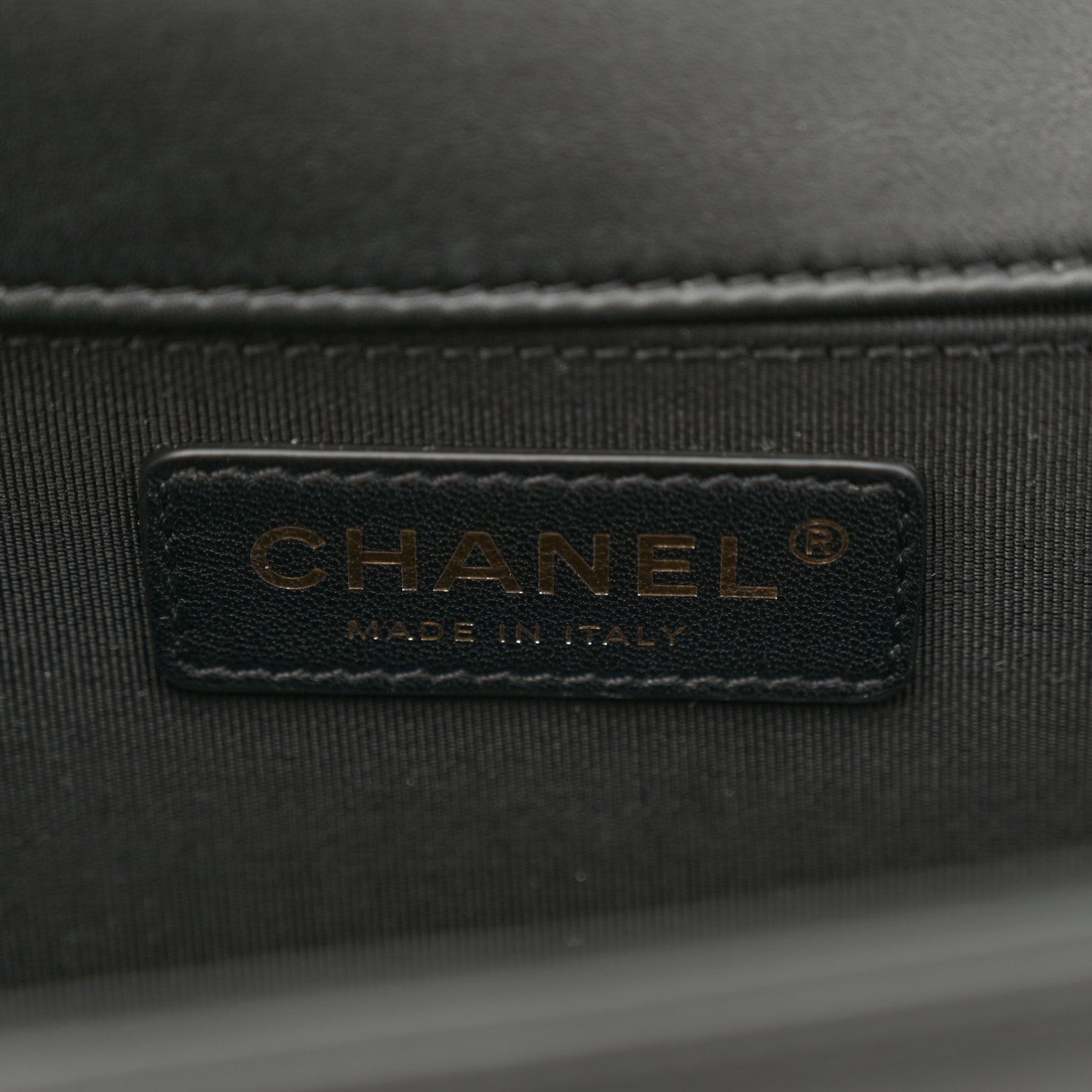 Chanel Calfskin Quilted Medium Boy Flap Black 6 of 13