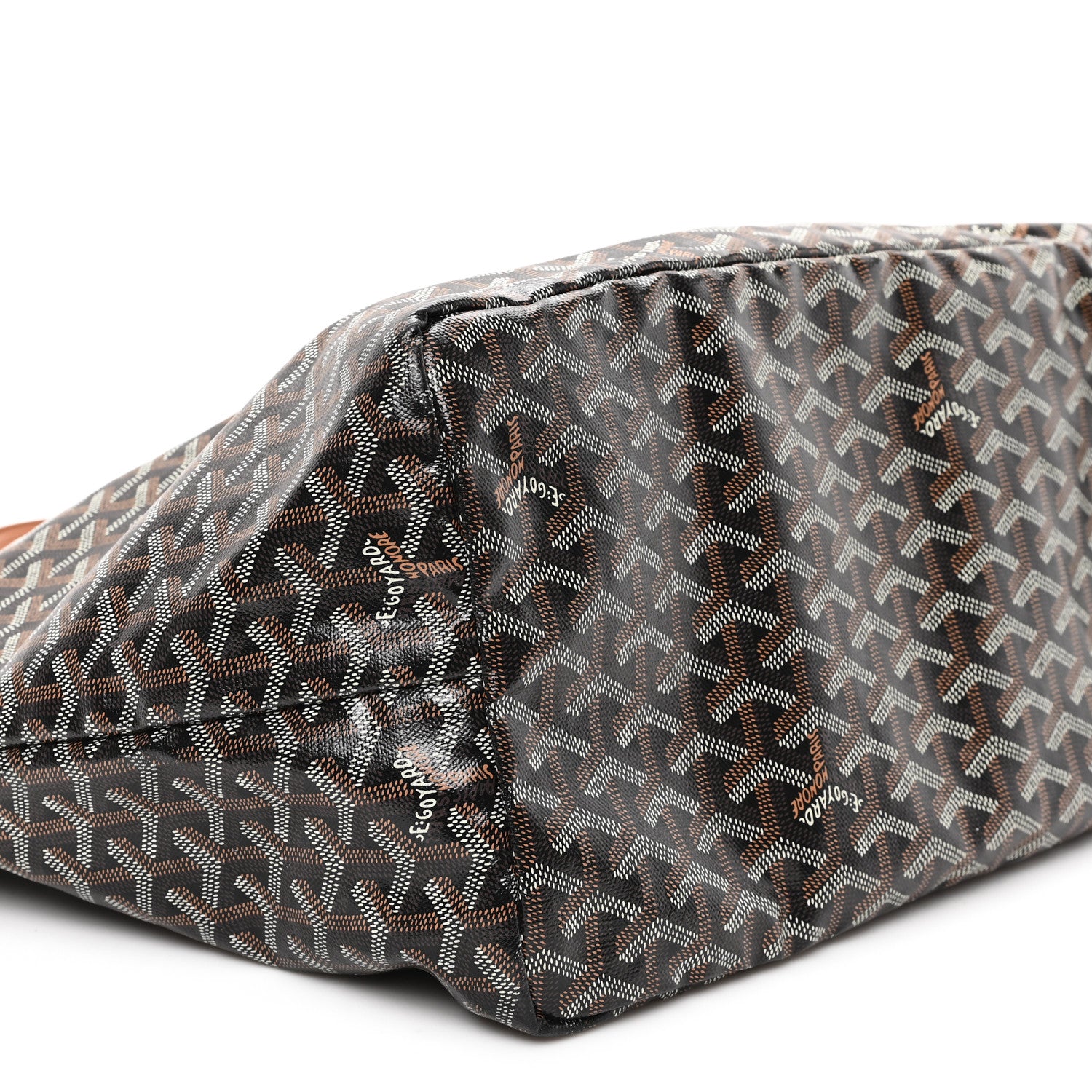 Goyard Goyardine Saint Louis GM Black Gold 10 of 12