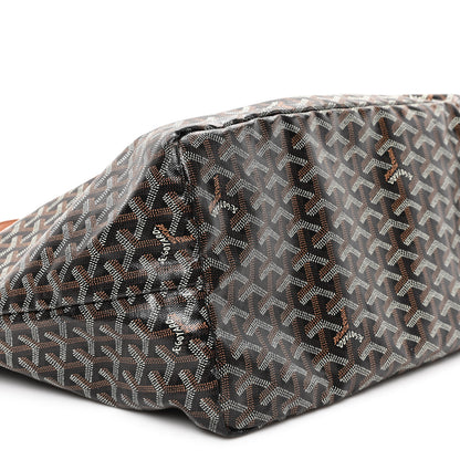 Goyard Goyardine Saint Louis GM Black Gold 10 of 12