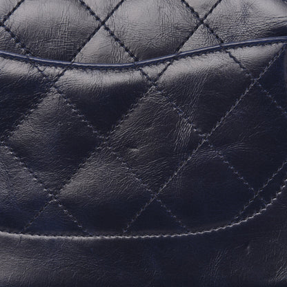 Chanel Calfskin Quilted Small Straight Lined Flap Blue 11 of 11