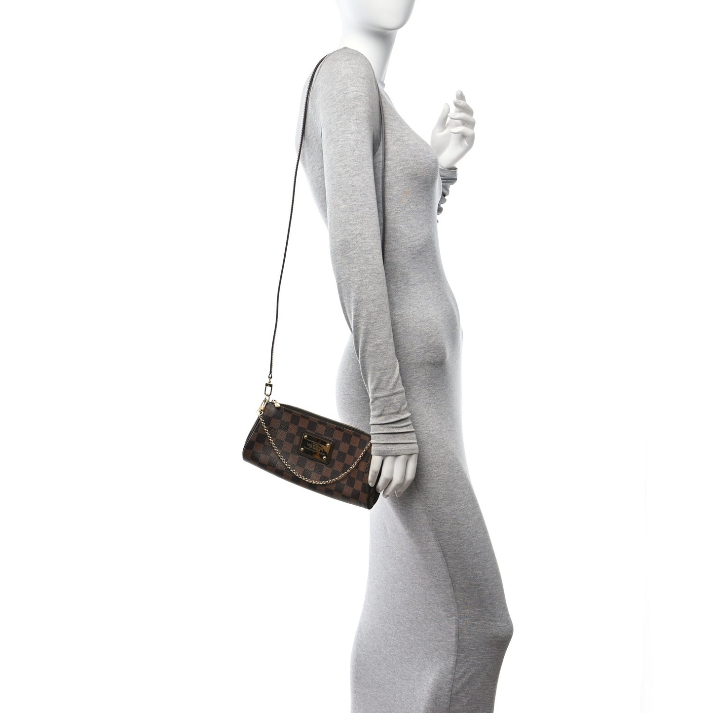 Damier Ebene Eva Clutch