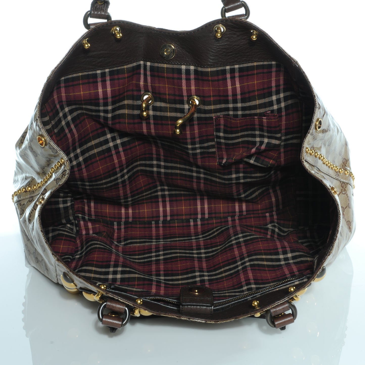 Crystal Monogram Medium Babouska Tote
