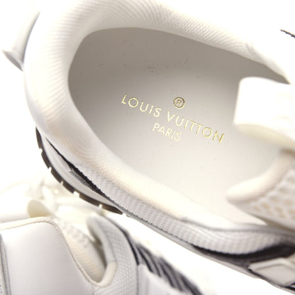 Louis Vuitton Calfskin Monogram Run Away Sneakers 39.5 White 8 of 10