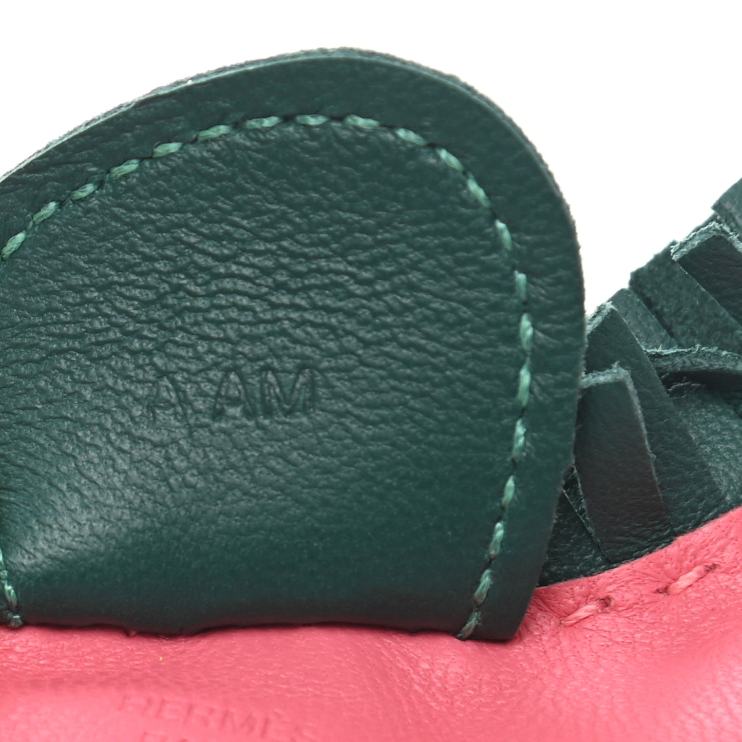 Milo Lambskin Grigri Rodeo Horse Bag Charm MM Rose Azalee Malachite Lime Celeste