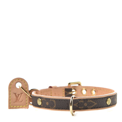 Louis Vuitton Monogram Baxter Dog Collar PM 1 of 9
