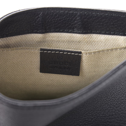 Gucci Pebbled Calfskin Small Soho Flap Crossbody Black 8 of 10