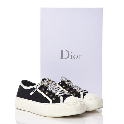 Christian Dior Canvas Walk'N'Dior Low Top Sneakers 36.5 Deep Amaranth 13 of 13