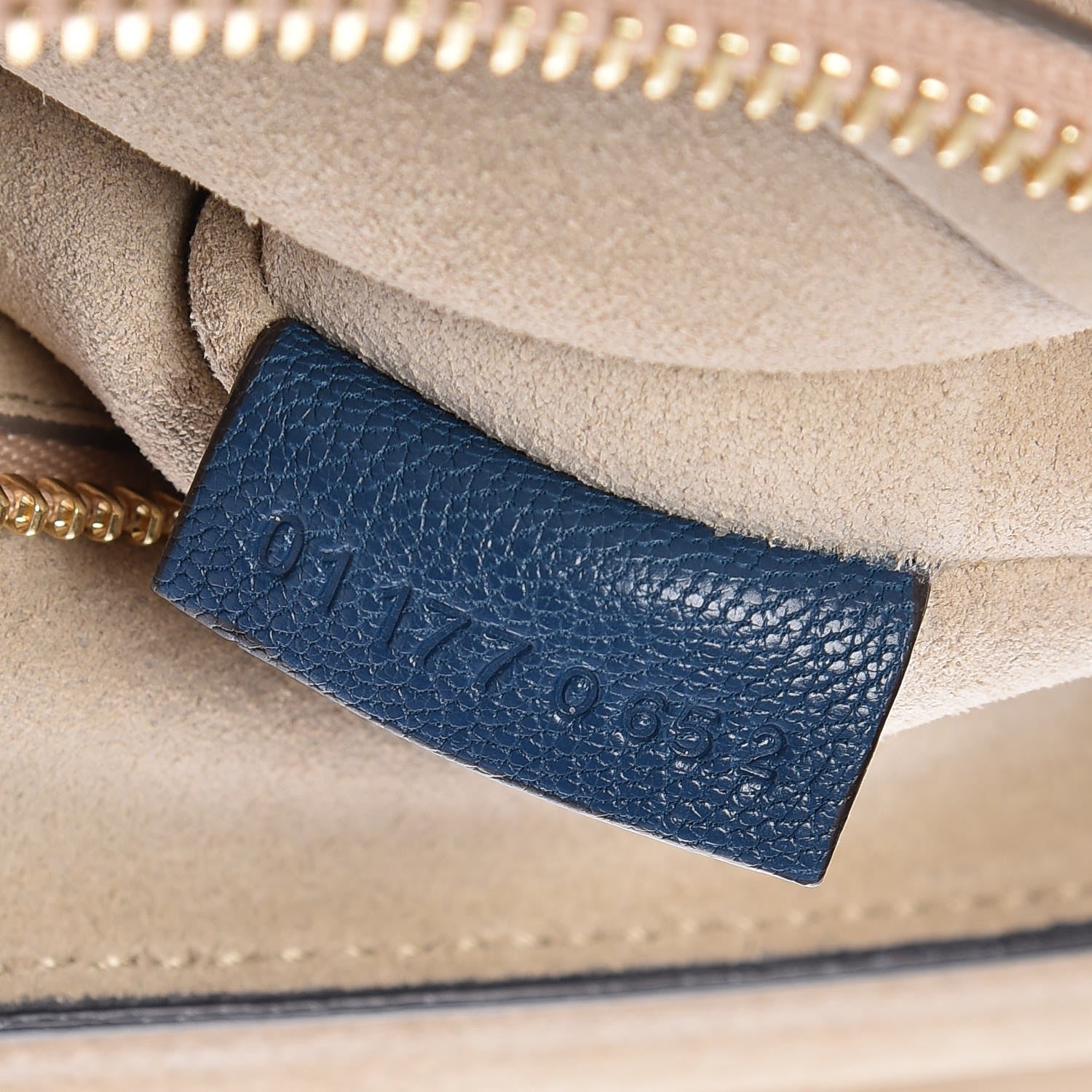 Chloe Calfskin Medium Faye Shoulder Bag Denim Blue 7 of 7