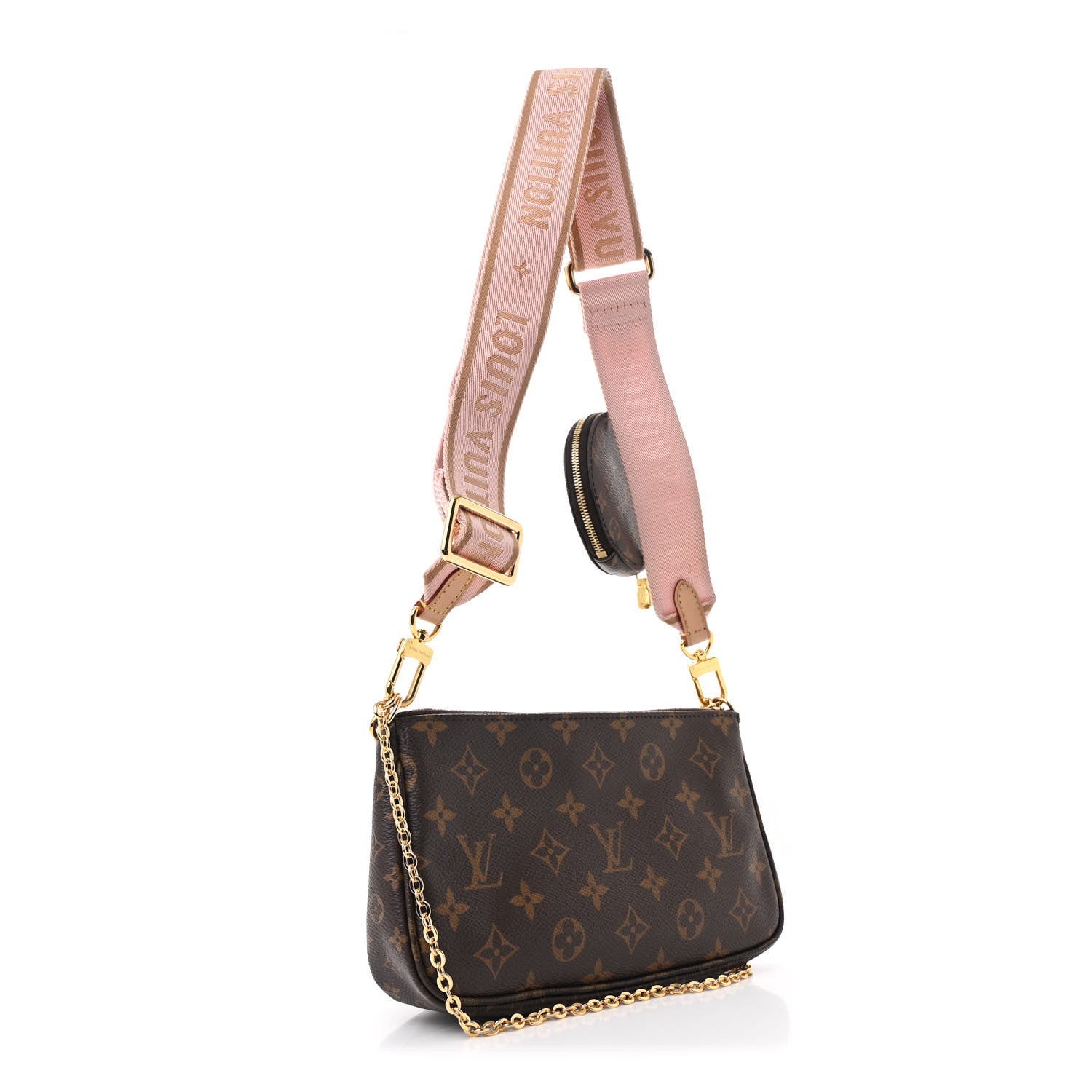 Louis Vuitton Monogram Multi Pochette Accessories Rose Clair 3 of 12