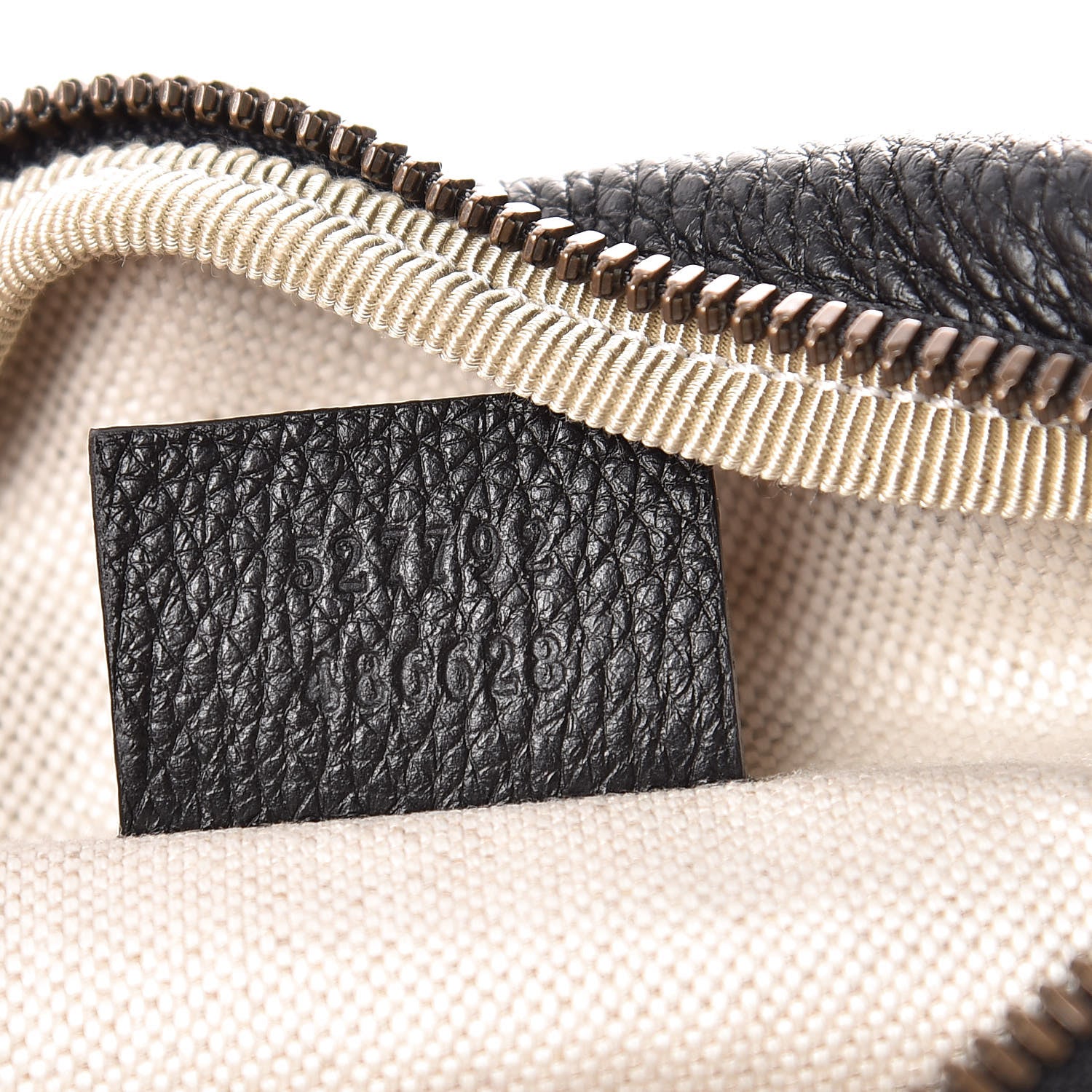 Gucci Grained Calfskin Small Logo Belt Bag Black 7 of 8