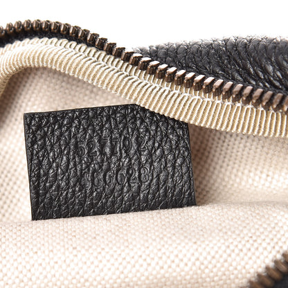 Gucci Grained Calfskin Small Logo Belt Bag Black 7 of 8