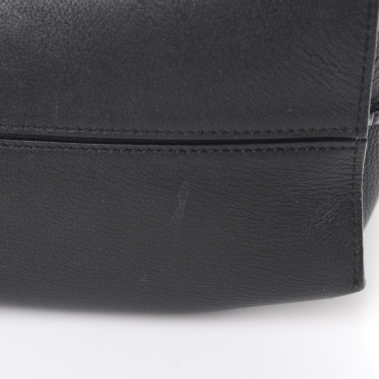 Calfskin Small Flamenco Knot Bag Black
