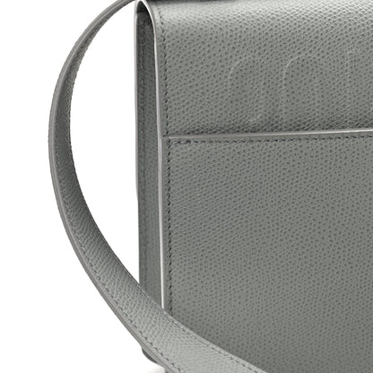 Christian Dior Ultra Matte Grained Calfskin 30 Montaigne Flap Bag Grey 10 of 12