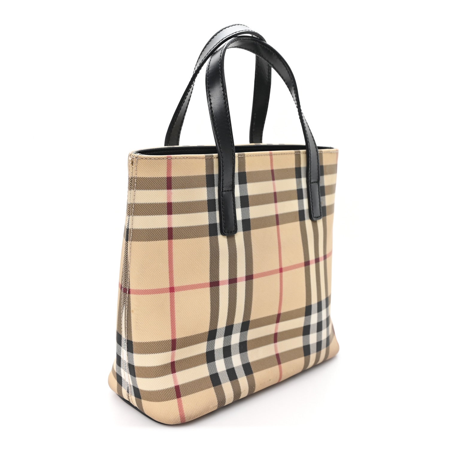 Burberry House Check Regent Tote Black 3 of 12
