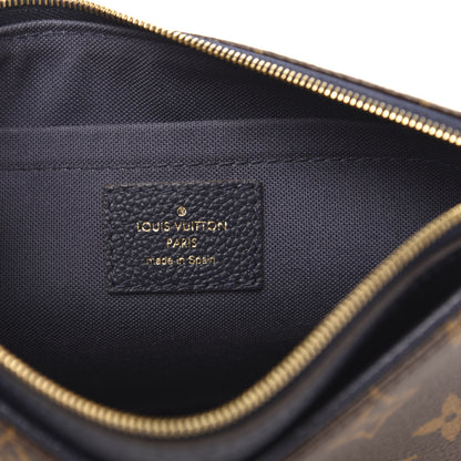 Louis Vuitton Monogram Pallas Clutch Blue Marine 6 of 9