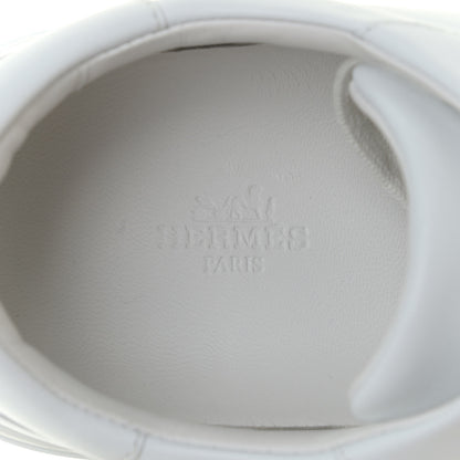 Hermes Calfskin Day Sneakers 41 White 9 of 10