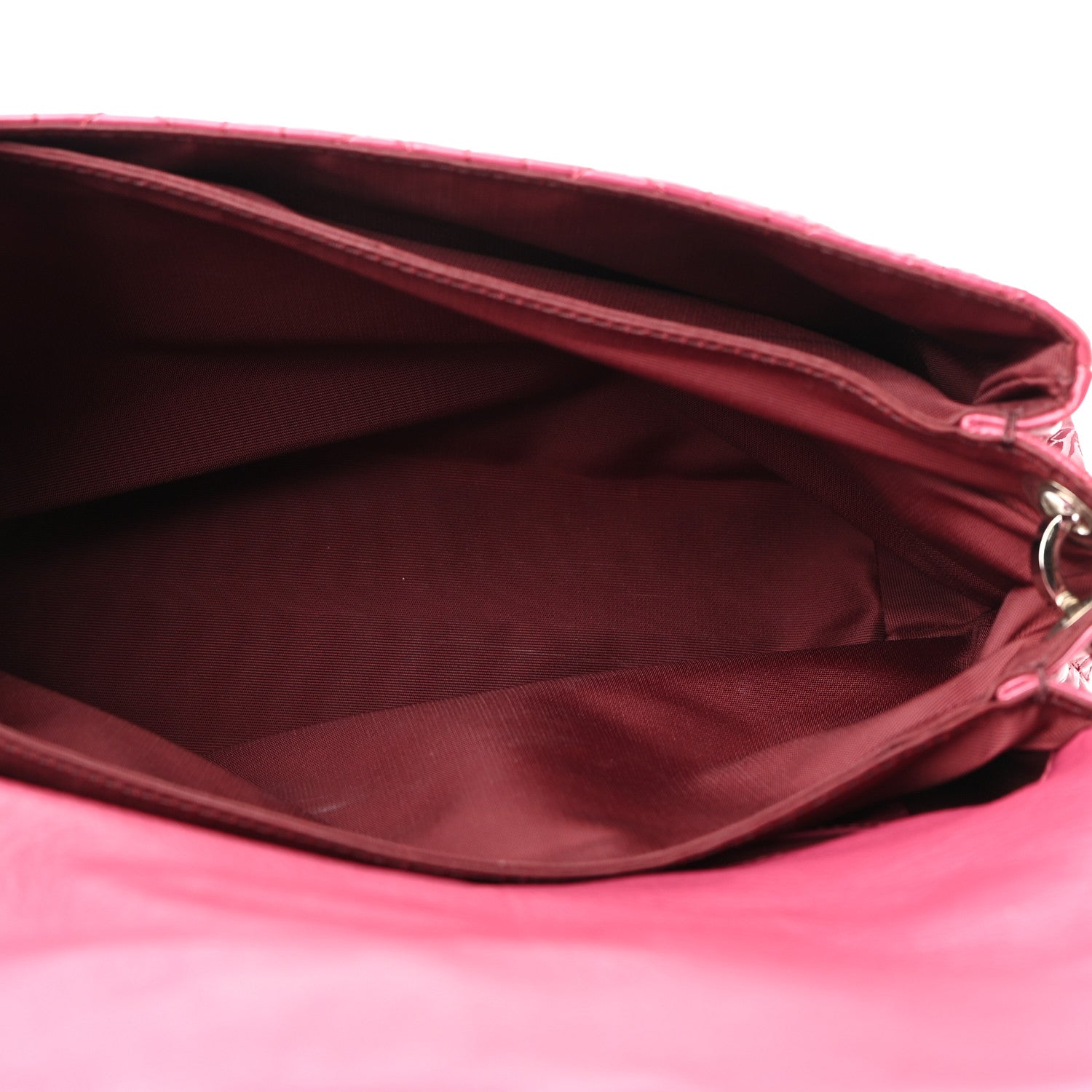 Christian Dior Patent Cannage New Lock Flap Pink 4 of 8