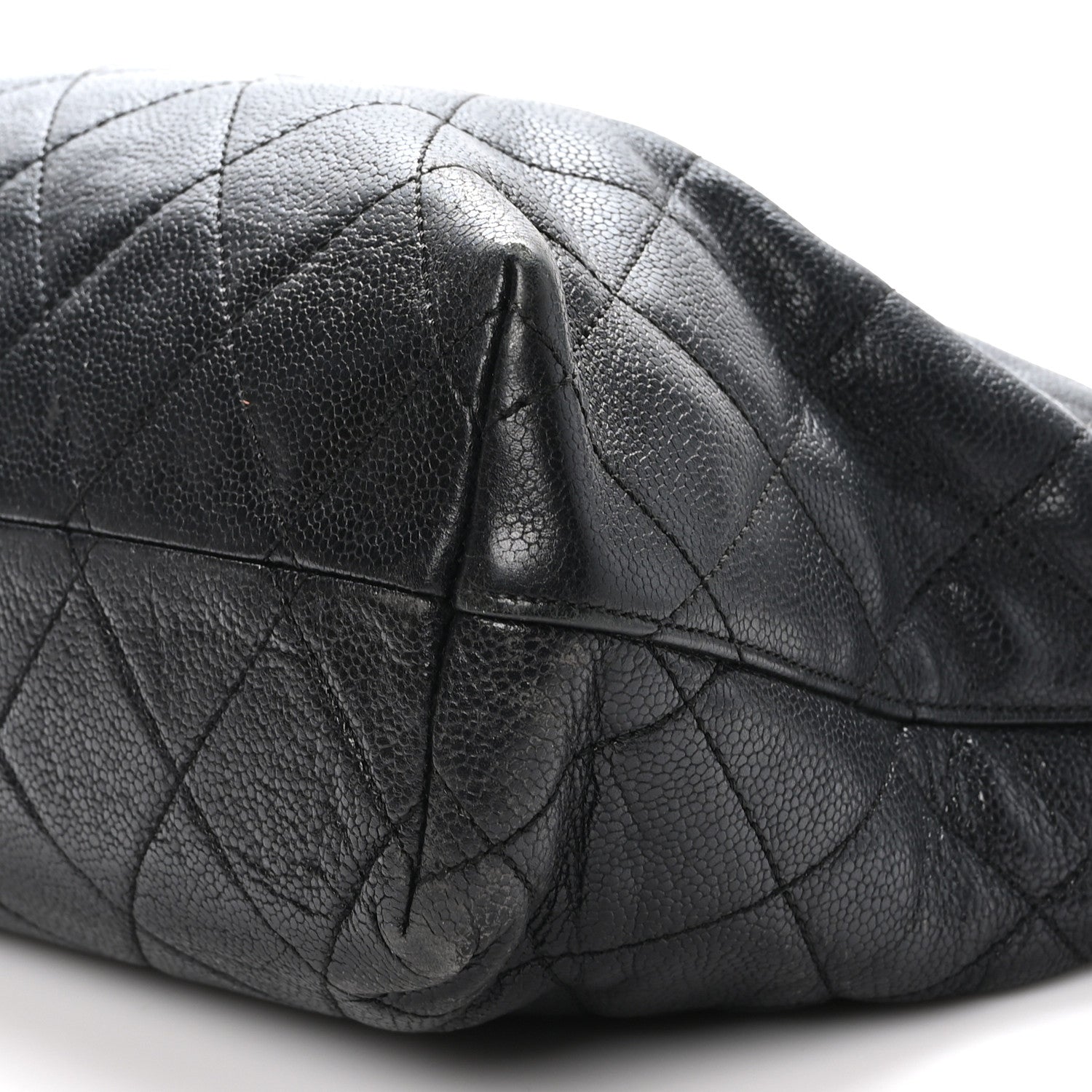 Chanel Caviar Quilted Shopping Tote Black 10 of 11