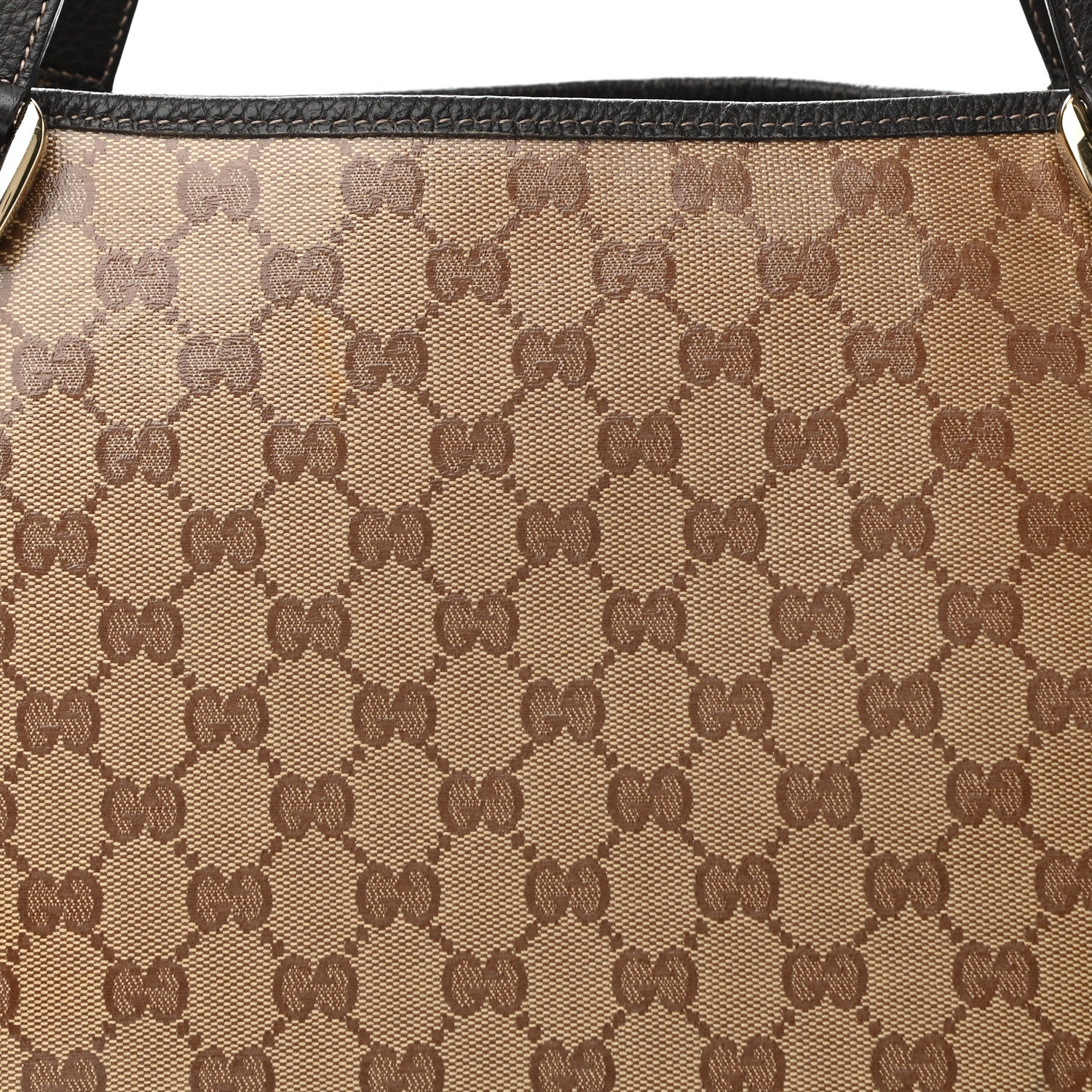 Gucci Crystal Monogram Medium Abbey Shoulder Bag Dark Brown 8 of 16