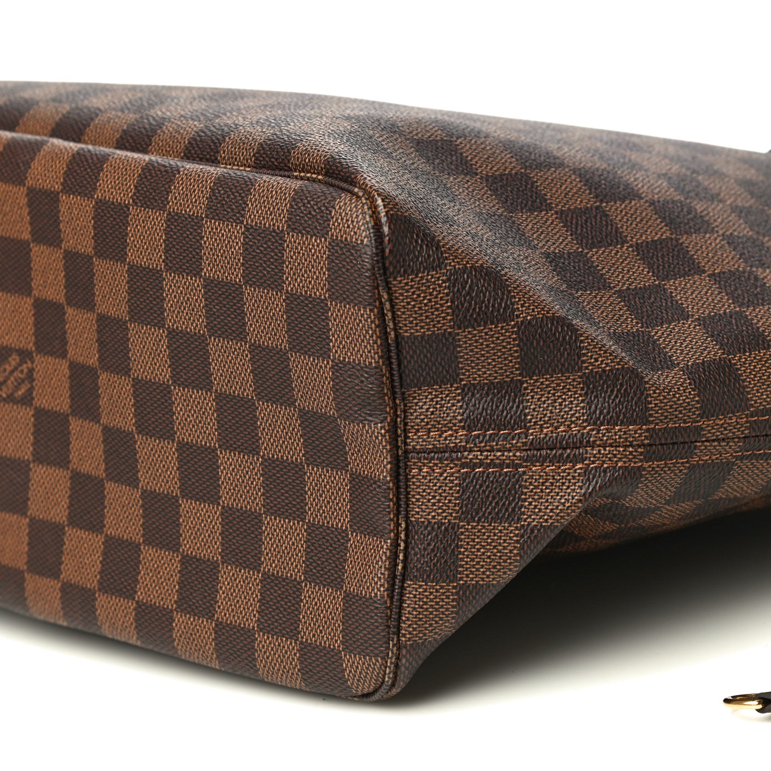 Louis Vuitton Damier Ebene Neo Neverfull MM Rose Ballerine 10 of 12