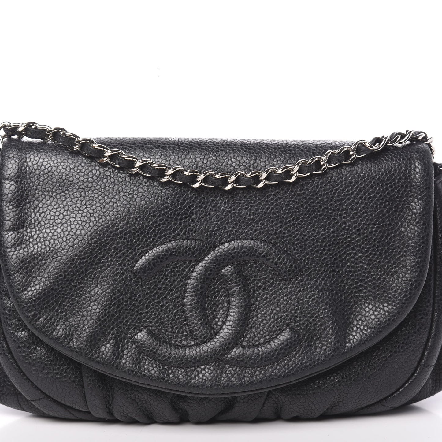 Caviar Half Moon Wallet On Chain WOC Black