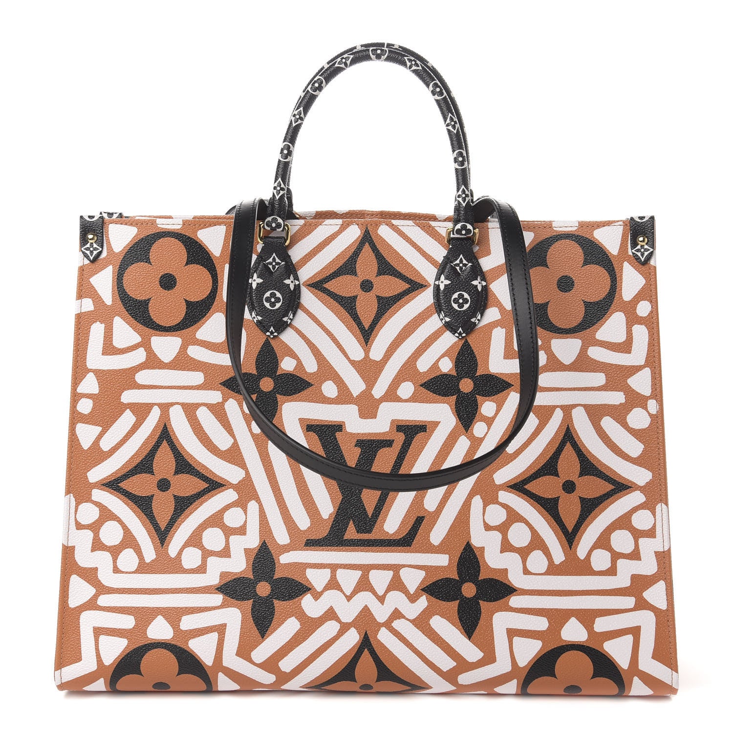 Louis Vuitton Monogram Giant Crafty Onthego GM Crème Caramel 1 of 12