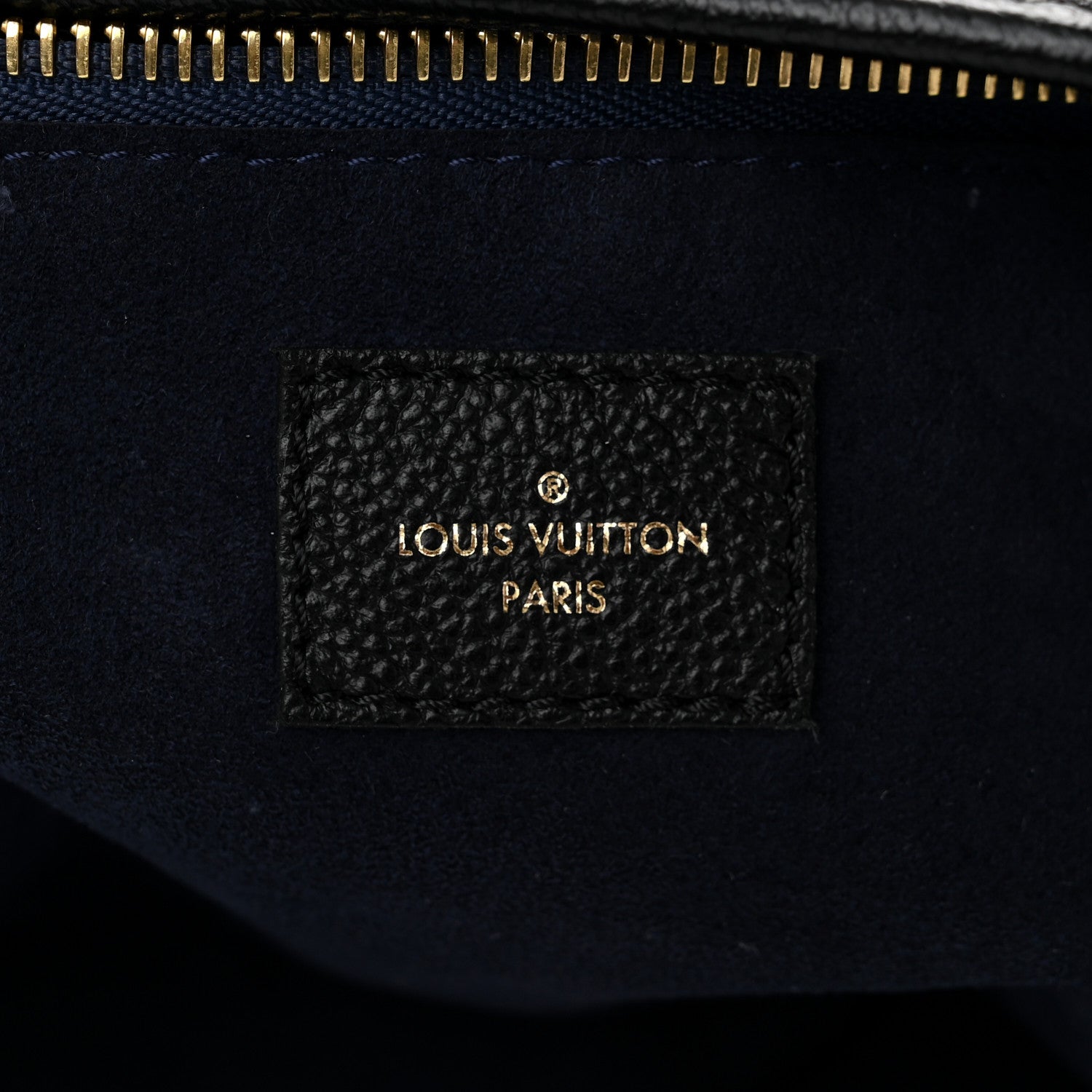 Louis Vuitton Empreinte Monogram Giant Neverfull MM Black 7 of 11