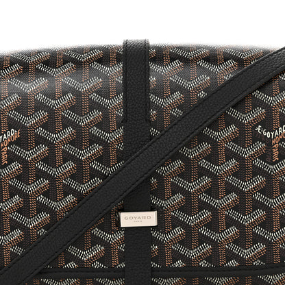 Goyard Goyardine Belvedere II MM Messenger Bag Black 7 of 11