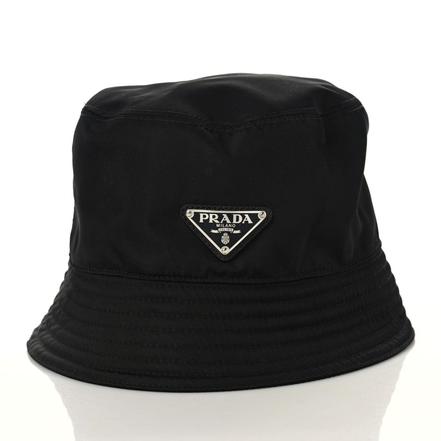 Prada Nylon Bucket Hat M Black 3 of 9