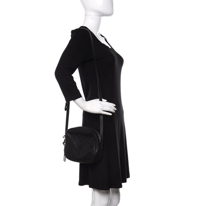 Gucci Guccissima Mini Bree Messenger Bag Black 2 of 11