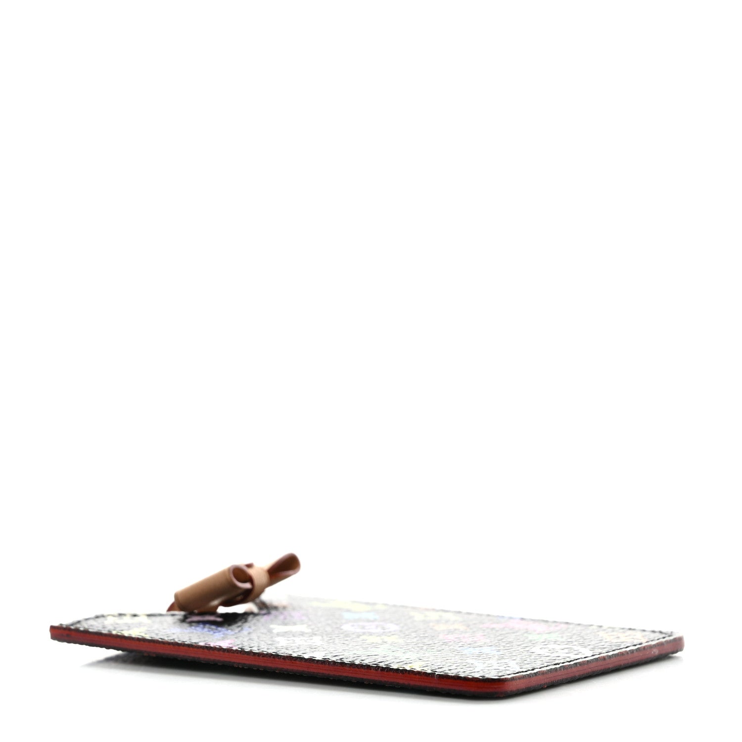 Louis Vuitton Monogram Multicolor Mirror and Case Pouch Black 5 of 9