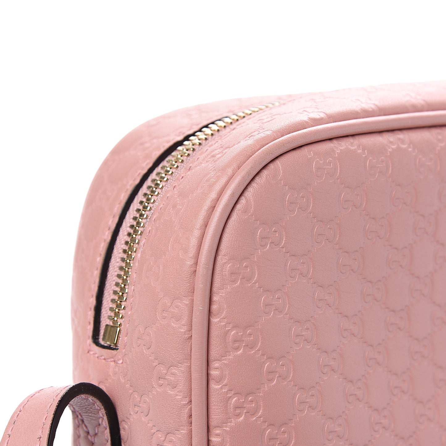 Soft Microguccissima Mini Bree Messenger Bag Soft Pink