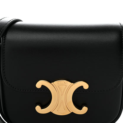 Celine Shiny Calfskin Mini Claude Black 8 of 11