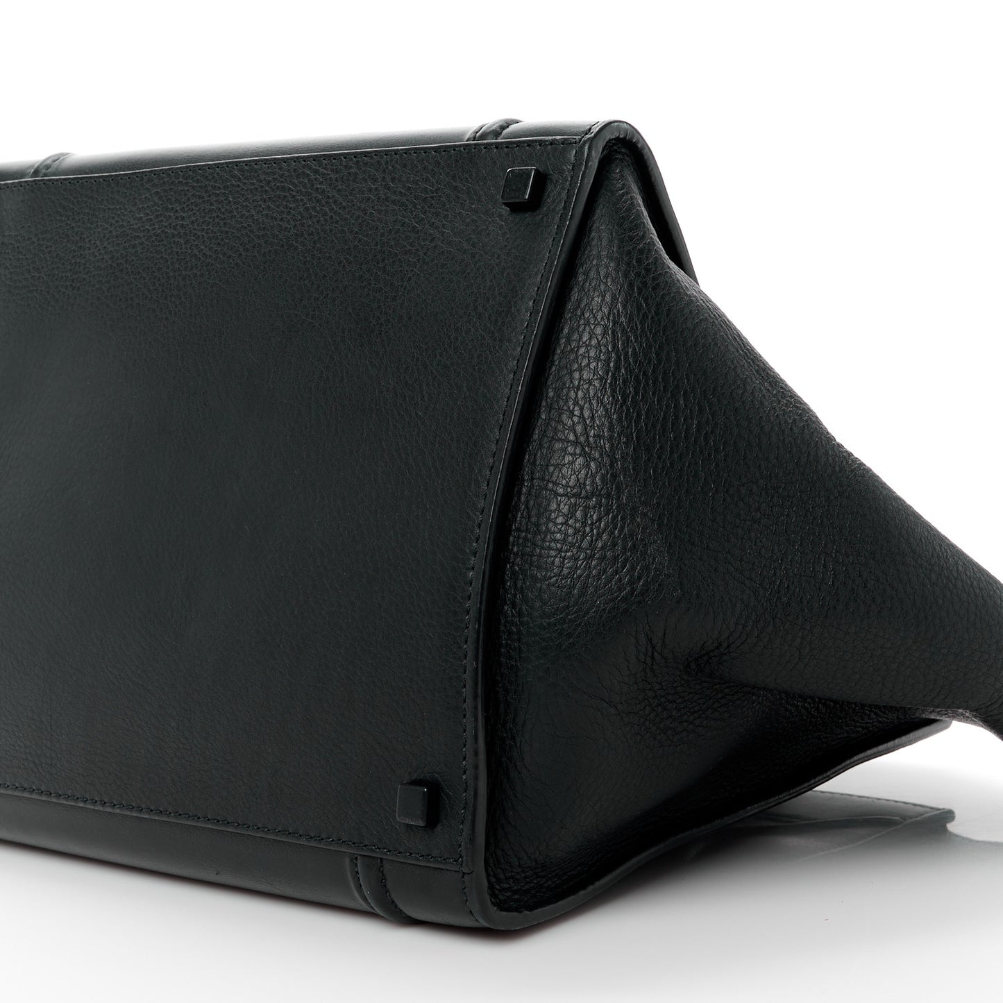 Smooth Calfskin Medium Phantom Luggage Black