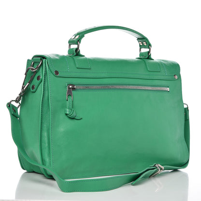 Proenza Schouler Lambskin Medium PS1 Satchel Aloe 3 of 8