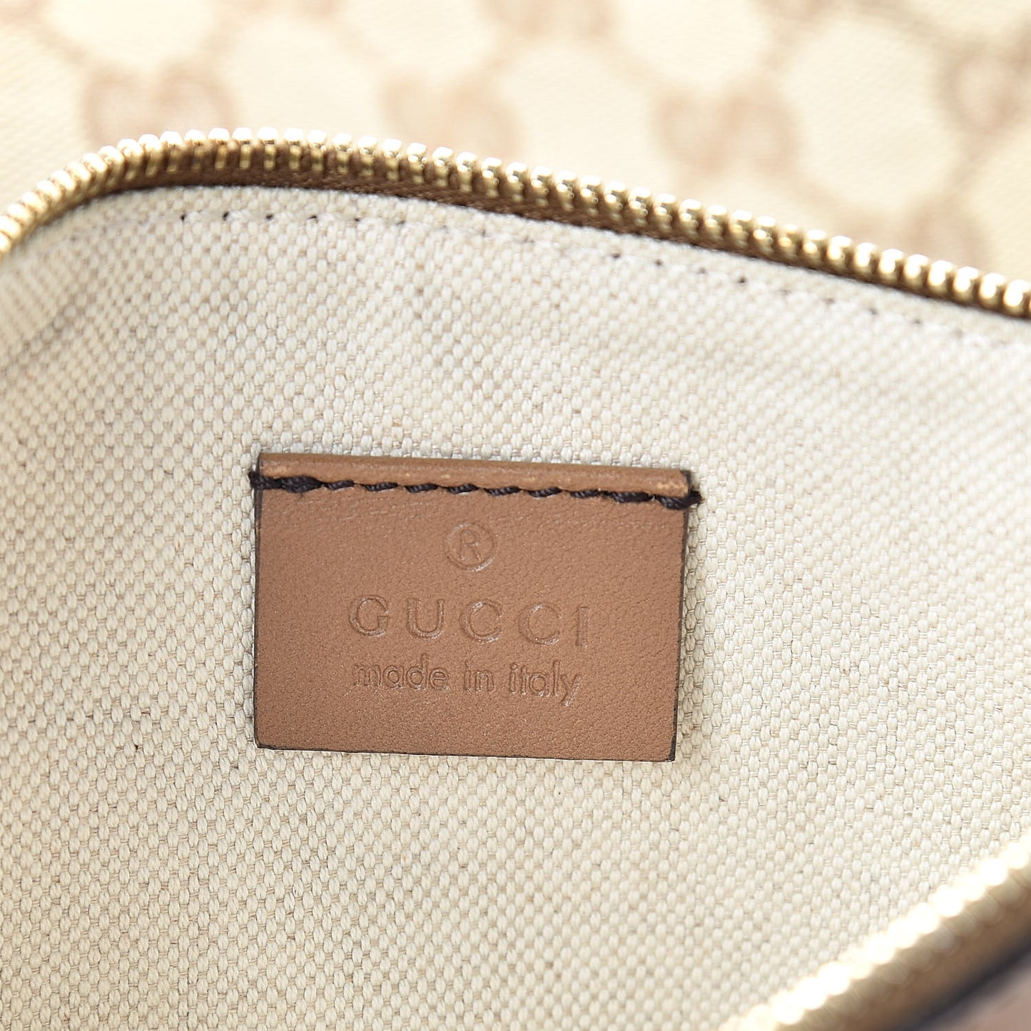 Monogram Small Craft Tote Light Brown