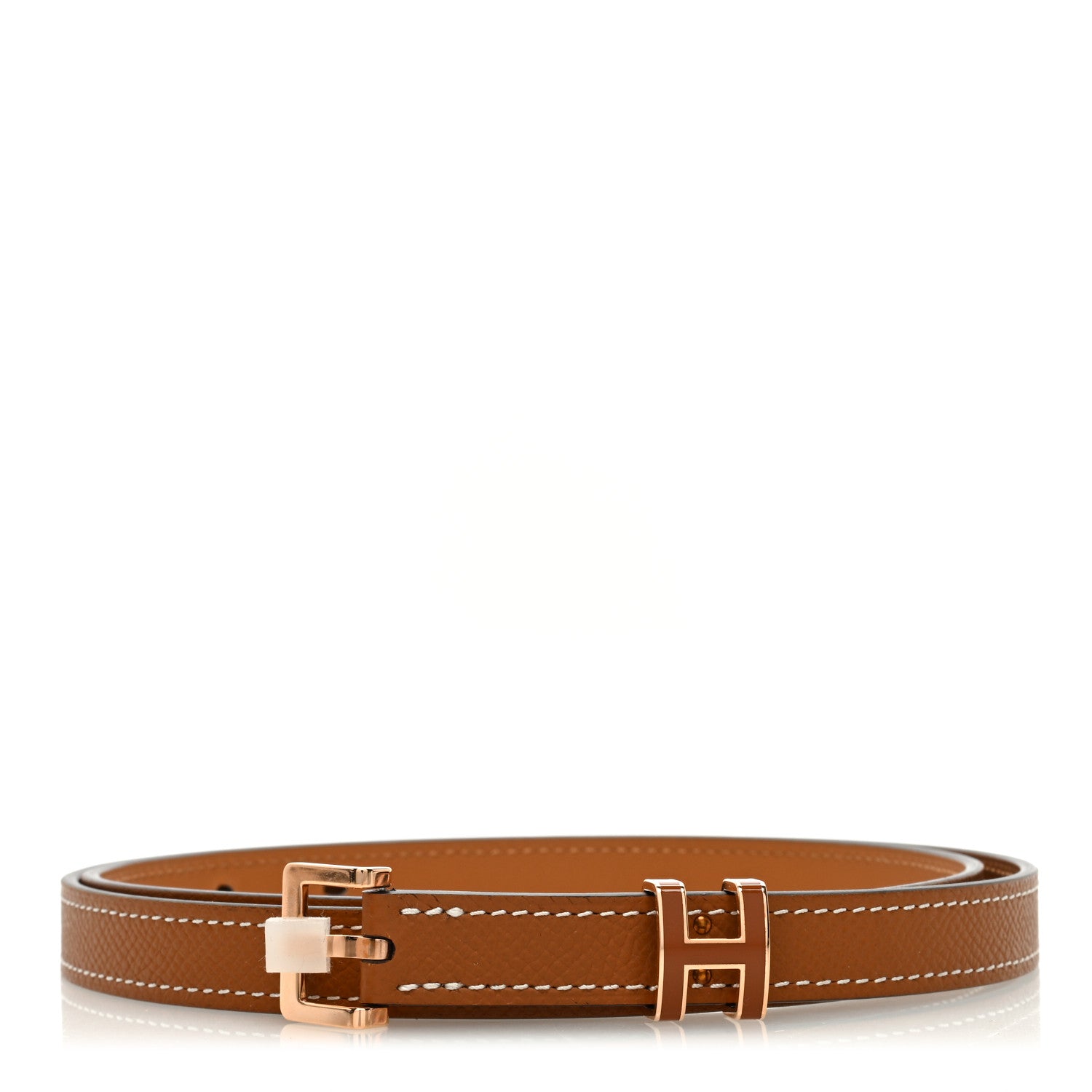 Hermes Epsom 15mm Pop H Belt 85 34 Gold 1 of 6