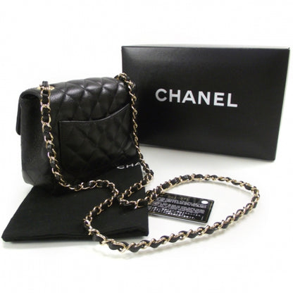 Chanel Caviar Quilted Mini Flap Bag Black 3 of 12
