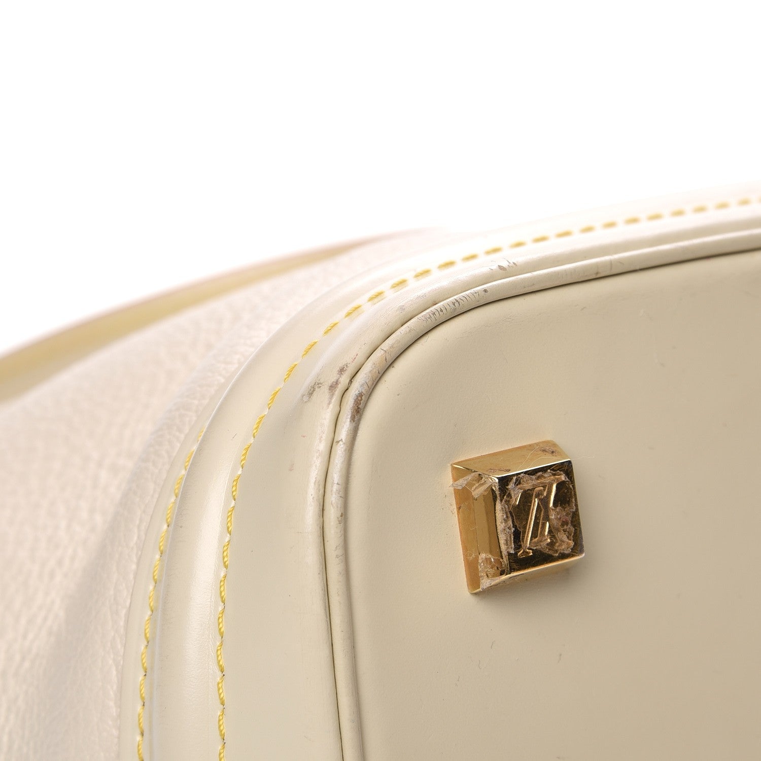 Louis Vuitton Suhali Lockit MM White 14 of 15