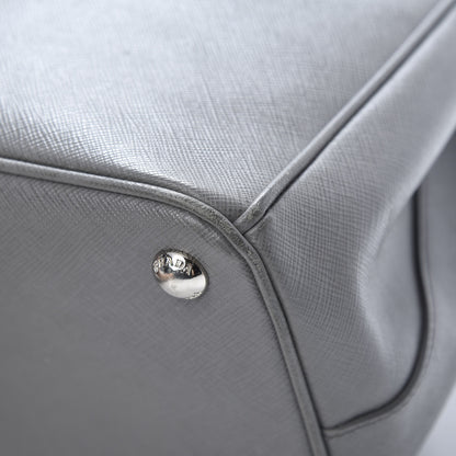 Prada Saffiano Medium Galleria Double Zip Tote Marmo 13 of 19