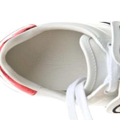 Gucci Calfskin Ayers Web Panther Embroidered Womens Ace Sneakers 36 White 8 of 10