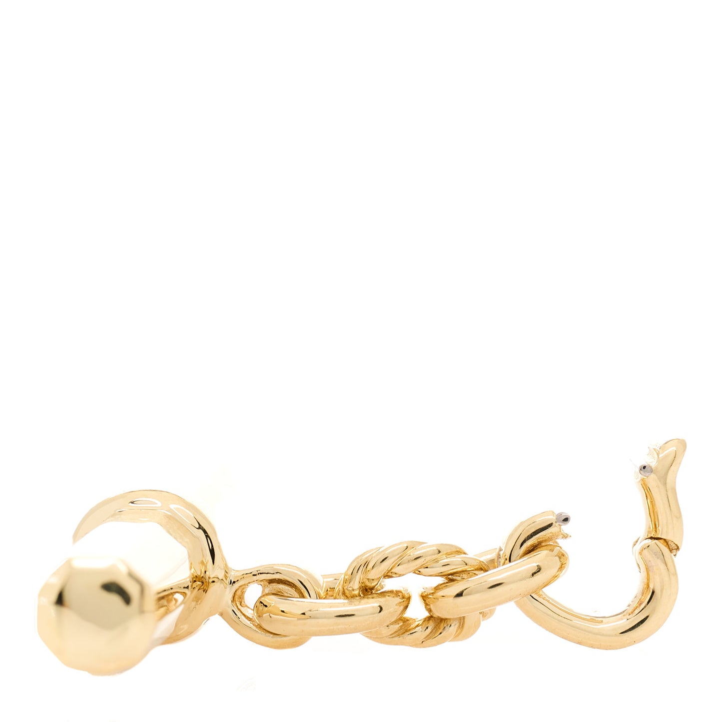 18K Yellow Gold Diamond Lexington Barrel Pendant